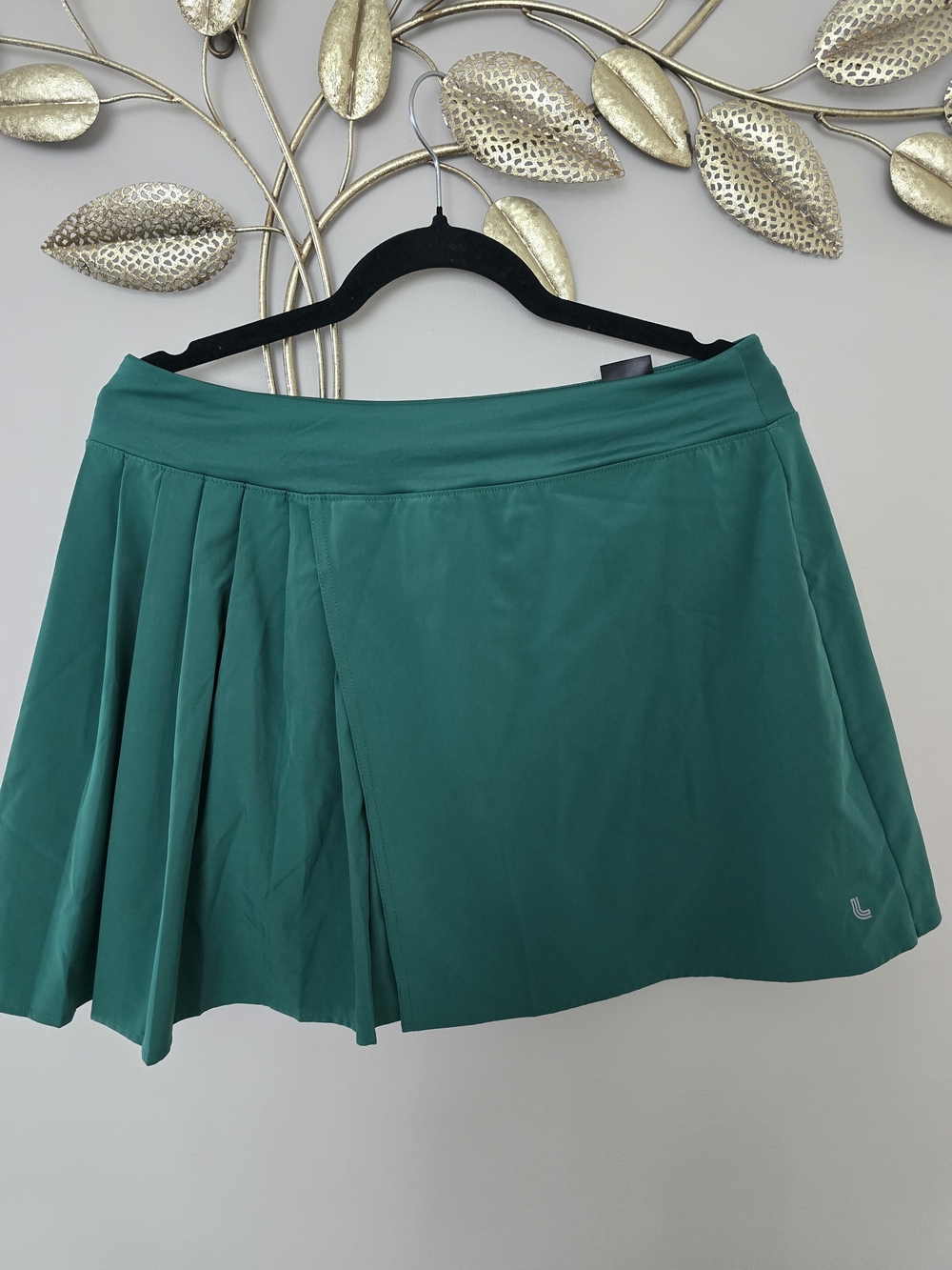 Lole Emerald Pleated Active Skort Size M Tennis Golf